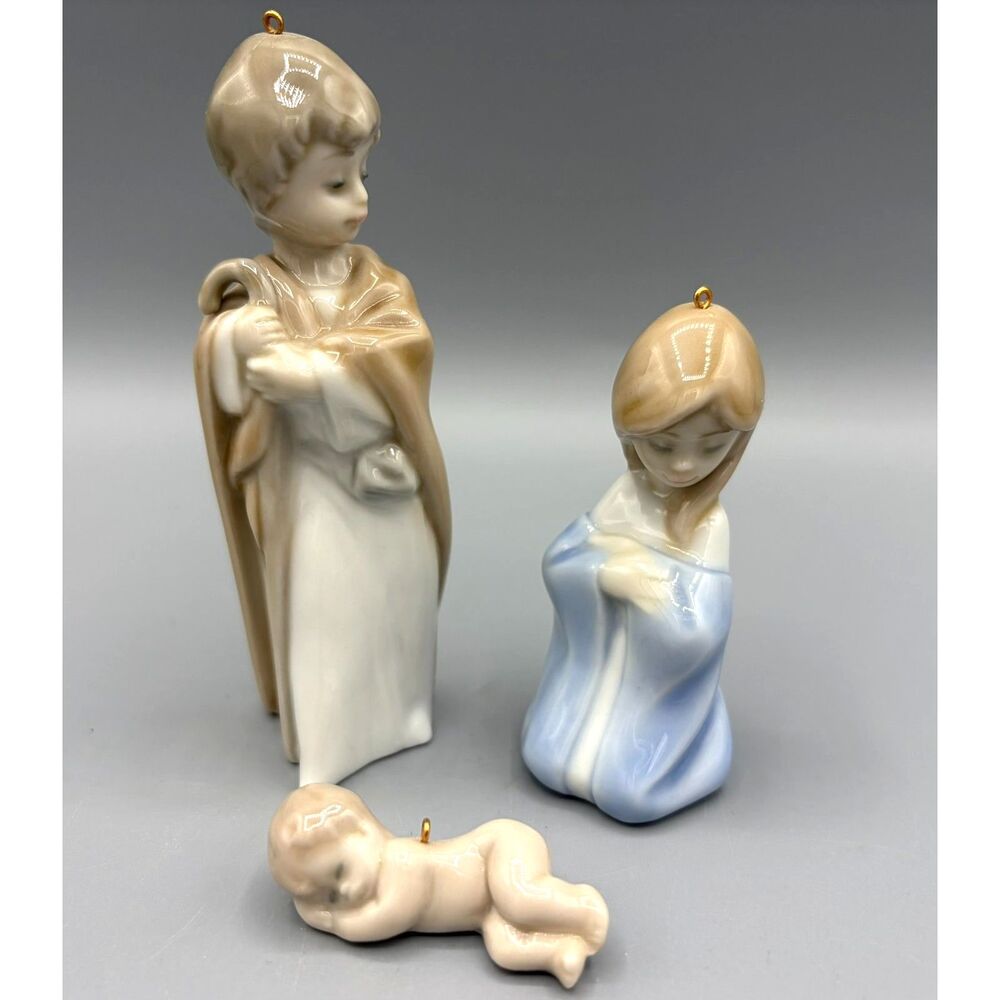 Lladro Ornaments Mini Sagrada Familia Nativity 5657 Made in Spain